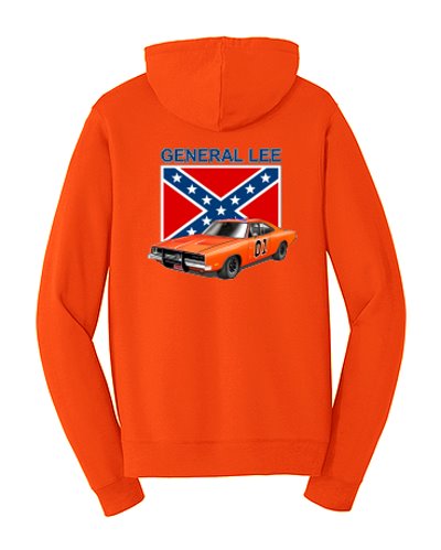dukes of hazzard hoodie hooded sweatshirt